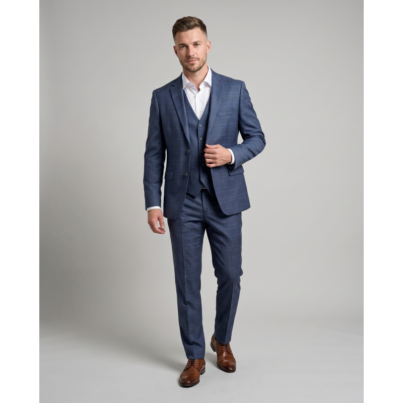 Tridelna obleka OKMAL SLIM 527
