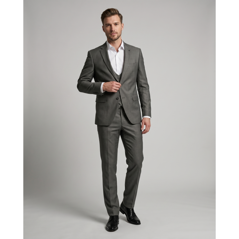 Tridelna obleka OKMAL SLIM 305